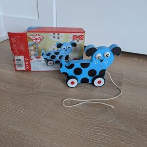 ✨4 for 12 Wooden Dog Pull Toy